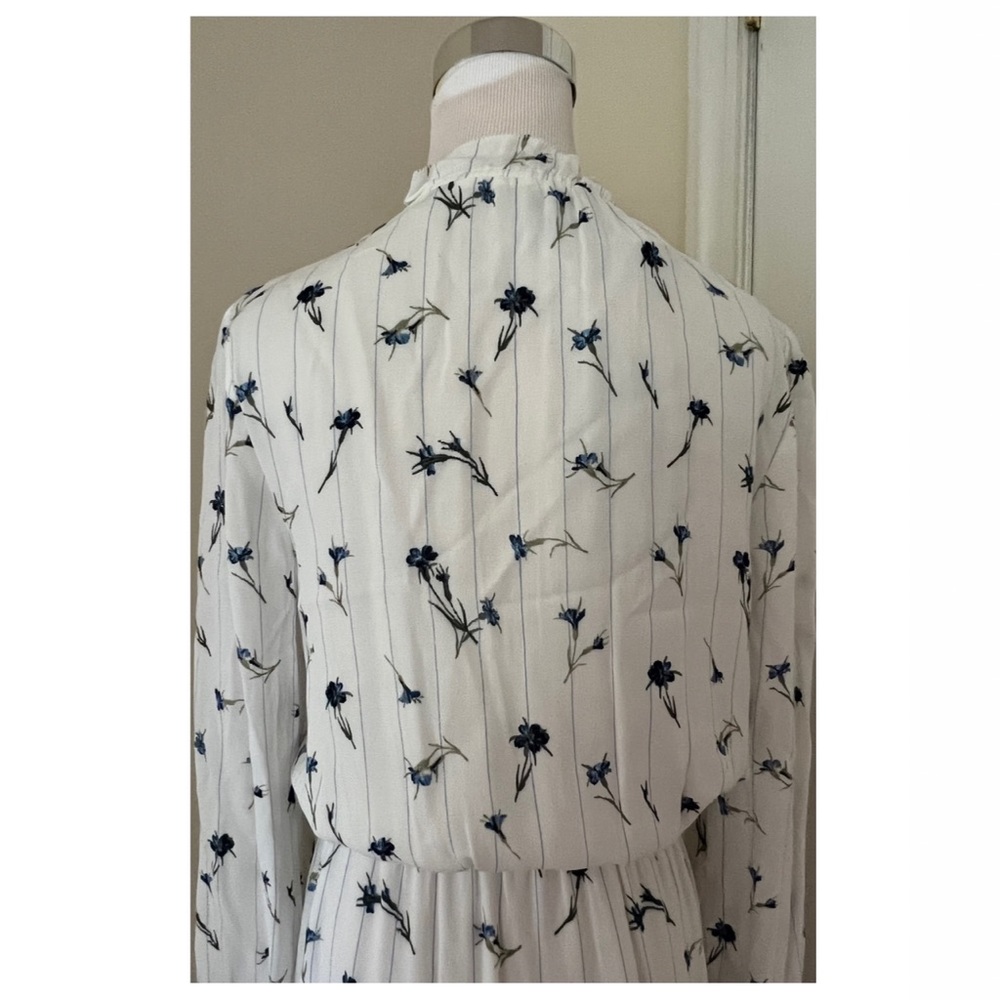 JOIE Floral-Print Silk Midi Dress - Picture 16 of 17
